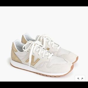 New Balance x JCrew Gold Sneaker